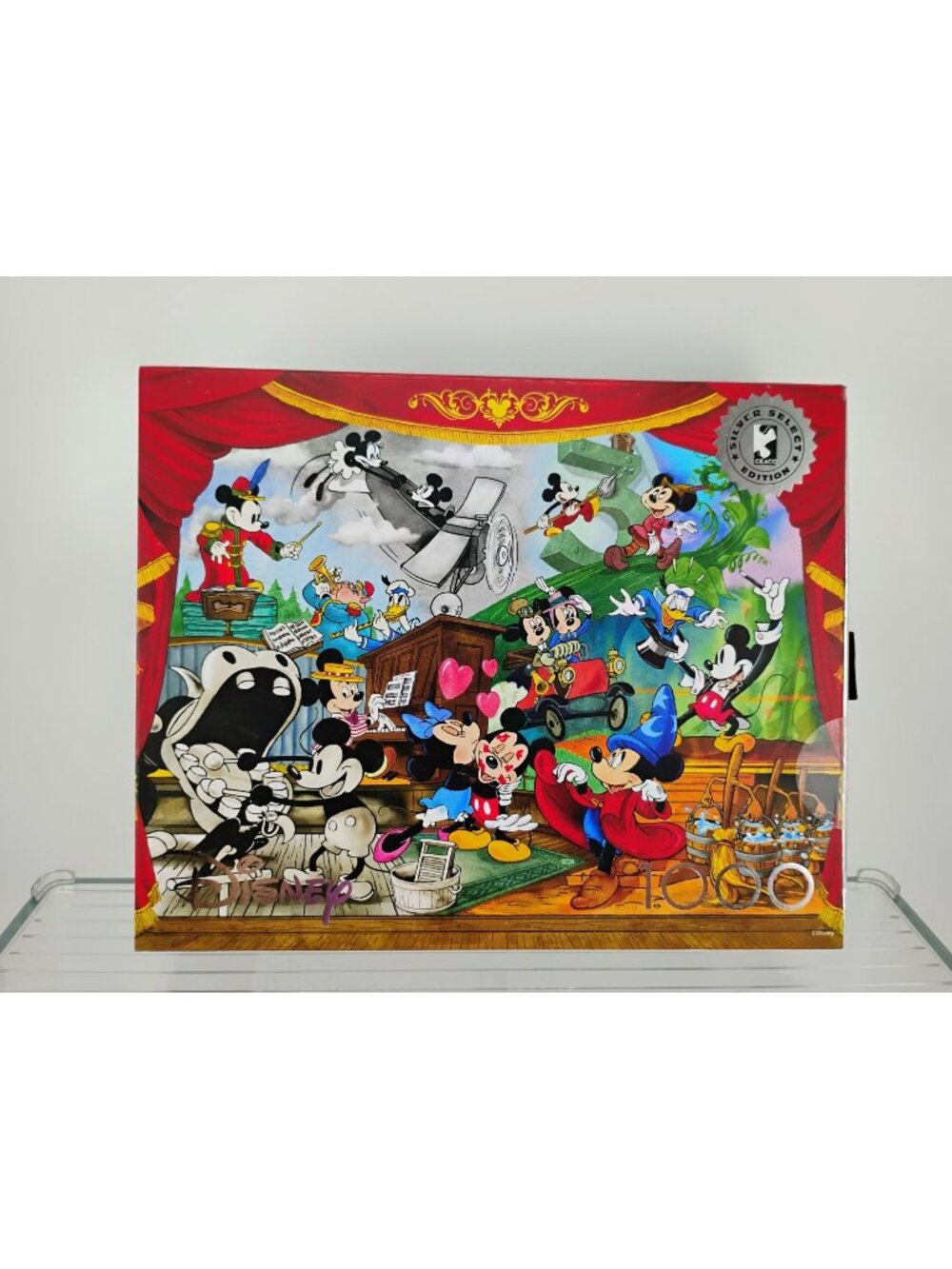 Disney Mickey Through The Years 1000 Piece Puzzle By Ceaco